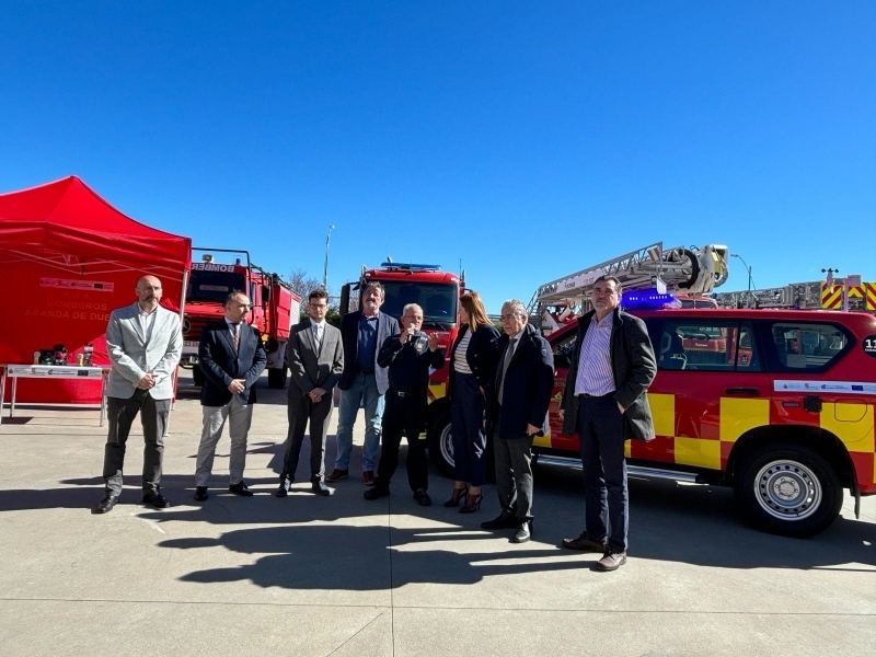 El SPEIS de Aranda de Duero incorpora a sus medios una nueva red de comunicaciones y dos vehículos